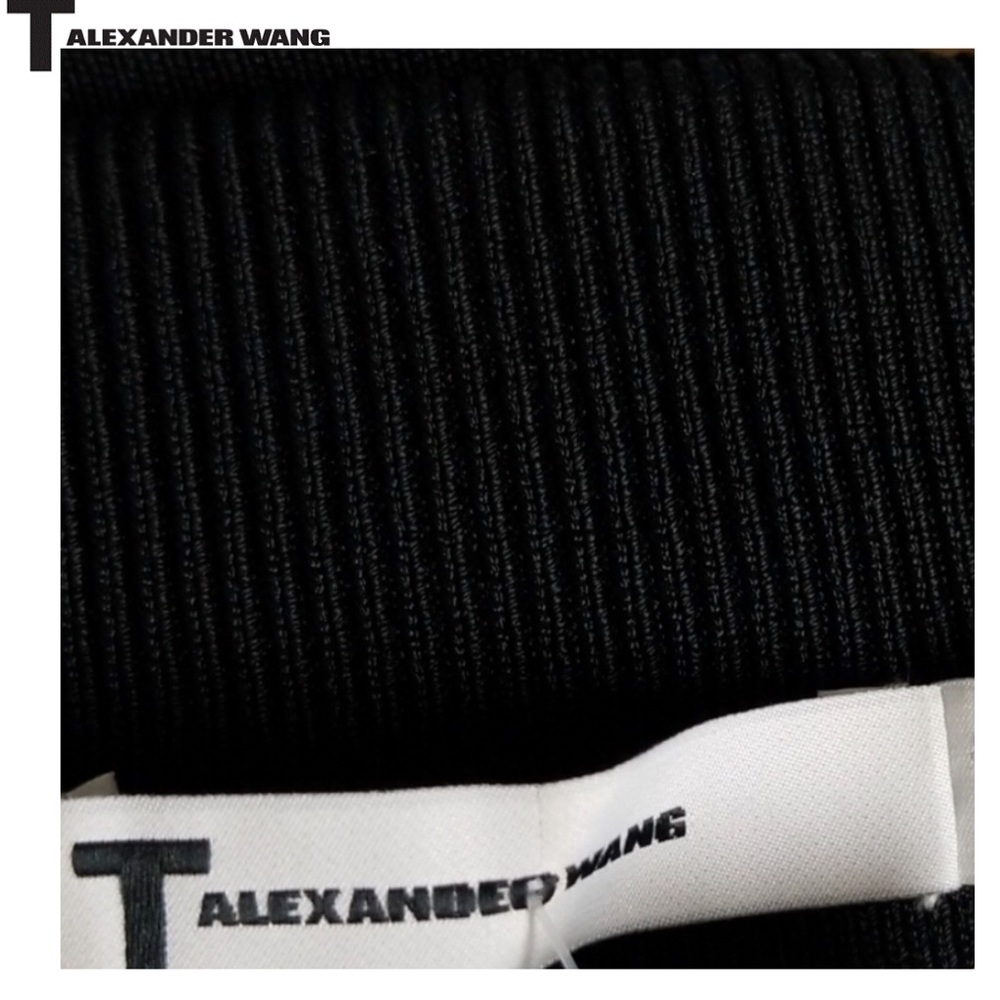 T BY ALEXANDER WANG - Stretch-Knit Pencil Skirt - Picture 4 of 8
